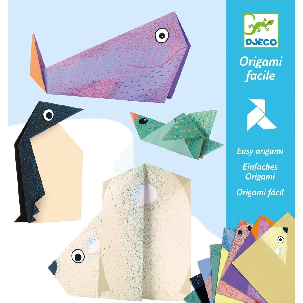 Origami animais polares -  DJECO
