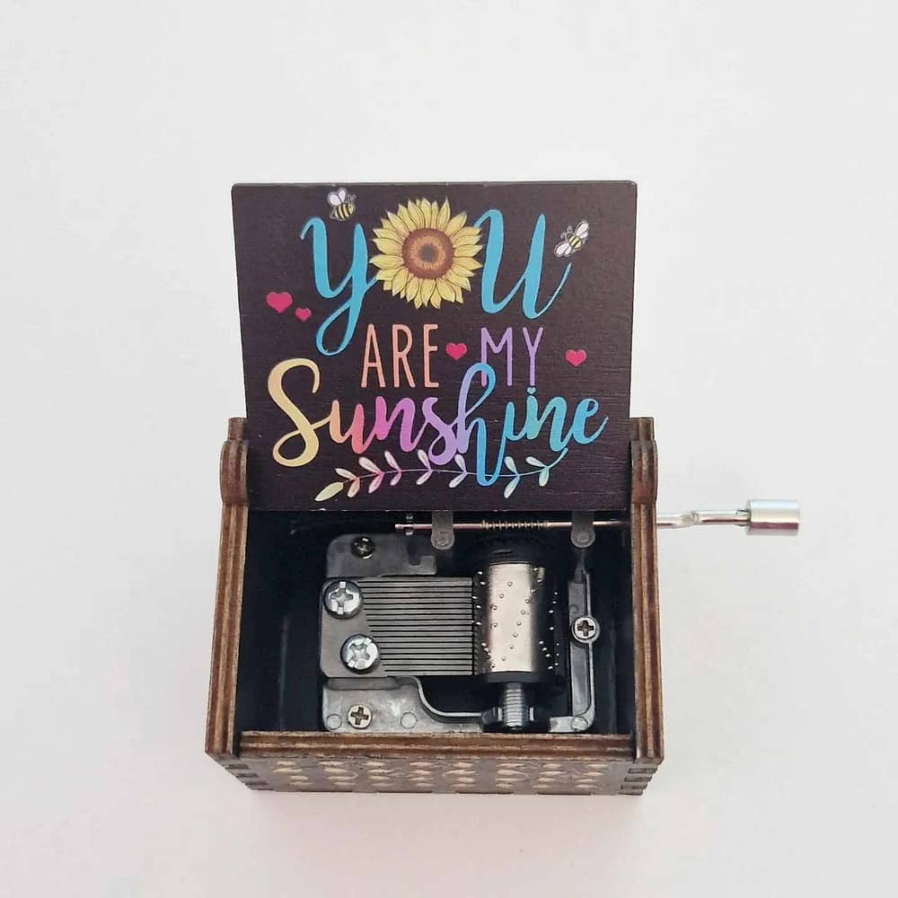 You are my sunshine - Caixa de música