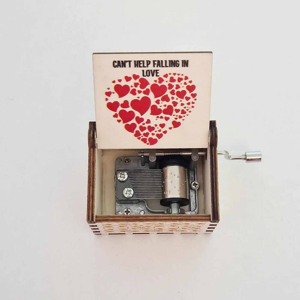 Caixa de música - Can't help falling in love