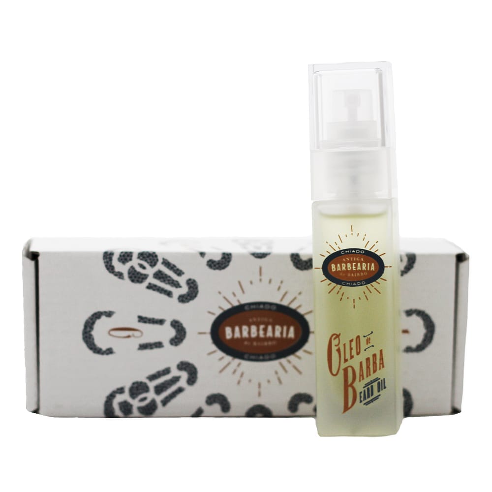 Óleo Perfumado Para Barba 30ml - Antiga Barbearia de Bairro