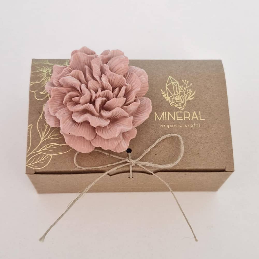 Cravo coral- Cerâmica Perfumada da Mineral Organic Crafts