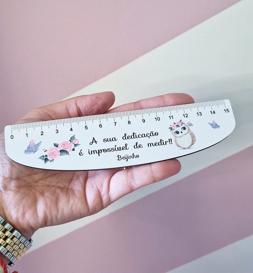 Régua 15cm - A sua dedicação é impossível medir - Image 2