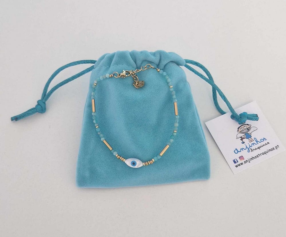 Pulseira Azul Olho Turco