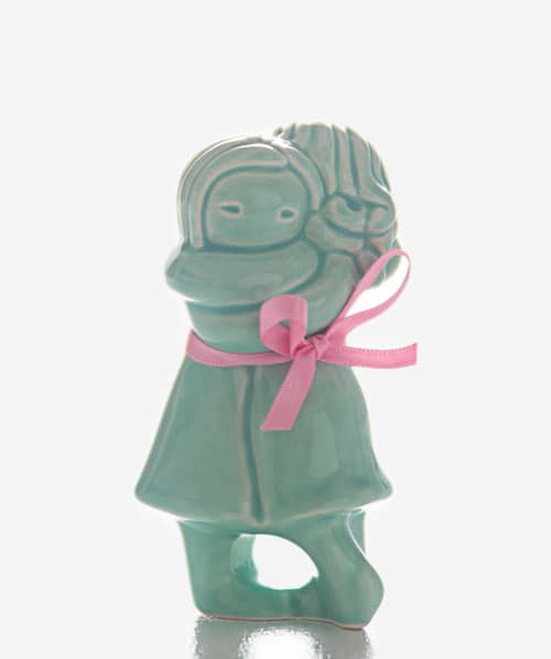 Abraço menina com menina - Rosa Malva