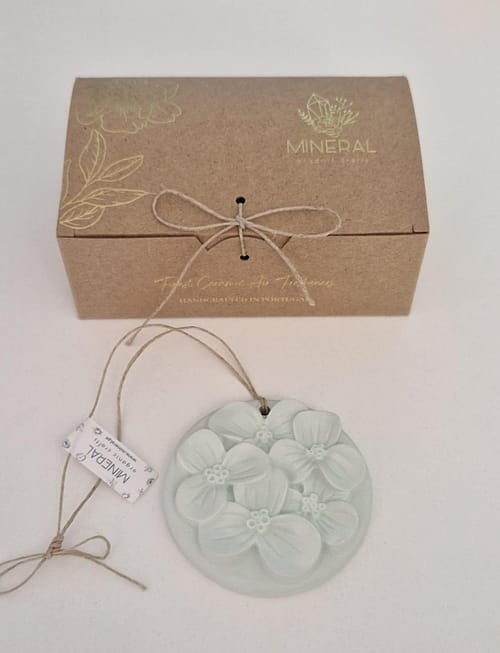 Hortênsia Verde - Cerâmica Perfumada da Mineral Organic Crafts