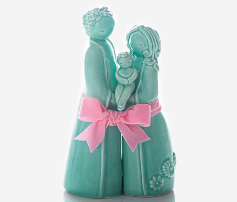 Presépio de Natal - Rosa Malva