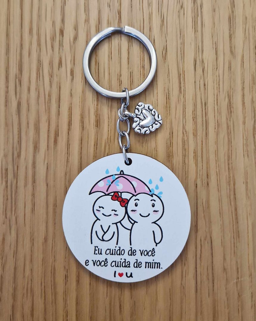 Porta Chaves - Eu cuido de você e você cuida de mim