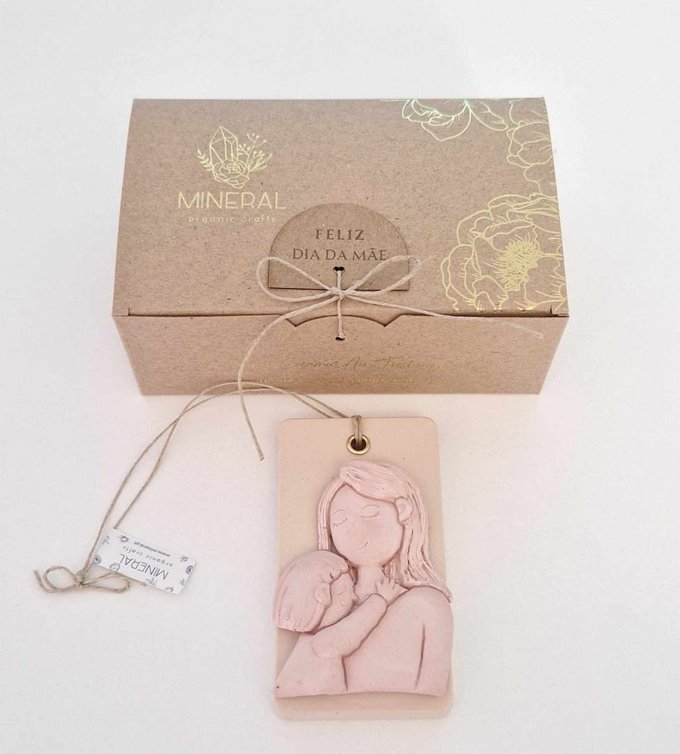 Patela Mãe e Filha - Cerâmica Perfumada da Mineral Organic Crafts